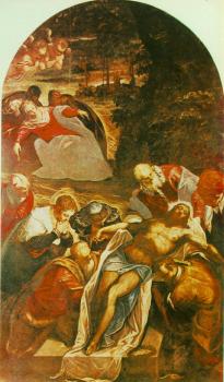 雅格佈 羅佈斯提 丁托列托 Entombment 雅格佈 羅佈斯提 丁托列托 Entombment